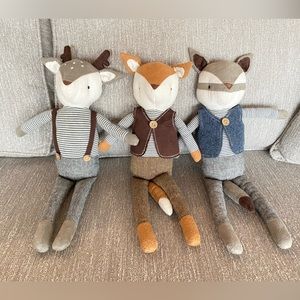 Woodland Animals - set of 3